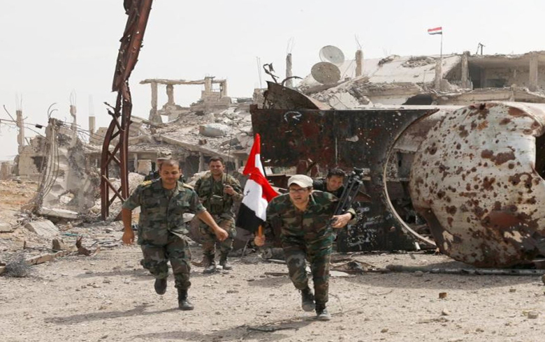 Di êrîşke DAIŞê de 5 çekdarên rêjîma Sûrî hatin kuştin