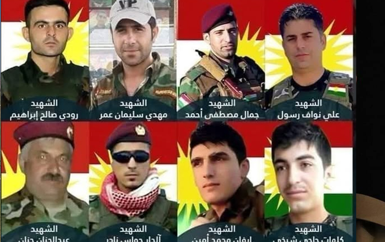 8 سنوات على استشهاد كوكبة من مقاتلي قوات بيشمركة لشكري روج  8 سنوات على استشهاد كوكبة من مقاتلي قوات بيشمركة لشكري روج