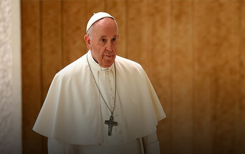 البابا فرنسيس يدين الهجوم الإيراني على أربيل ويعرب عن تعازيه لذوي الشهداء