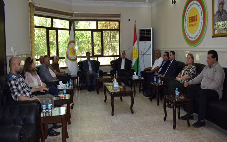 وفد من رئاسة ENKS يلتقي بممثلية إقليم كوردستان للمجلس الوطني الكوردي في سوريا 