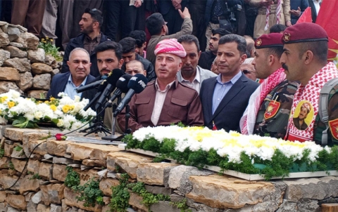 منظمة ريف هولير للحزب الديمقراطي الكوردستاني - سوريا تزور مزار الخالدين في بارزان 