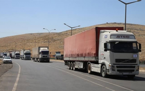 الأمم المتحدة تكشف عن عدد الشاحنات التي دخلت سوريا خلال شهر كانون الثاني