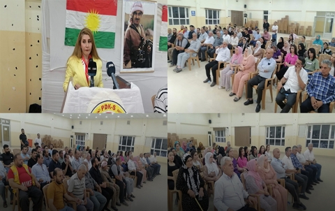مخيم كويلان.. منظمة لالش للديمقراطي الكوردستاني-سوريا تعقد ندوة جماهيرية سياسية