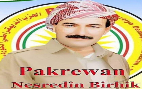 Rêxistina Elmaniya ya PDK-S wê salvegera terorkirina pakrewan Nisredîn Birhik veîne