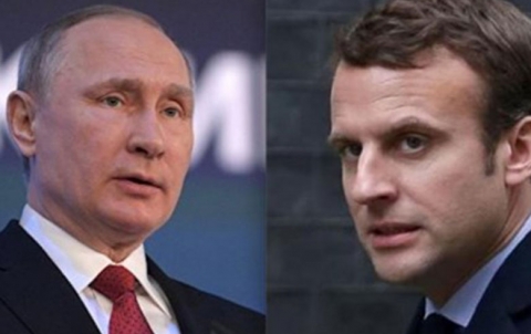 Pûtîn û Makron pêşhateyên Sûriyê giftûgo dikin