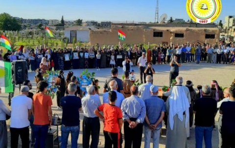 المجلس الوطني الكوردي يحيي الذكرى السنوية التاسعة لمجزرة عامودا