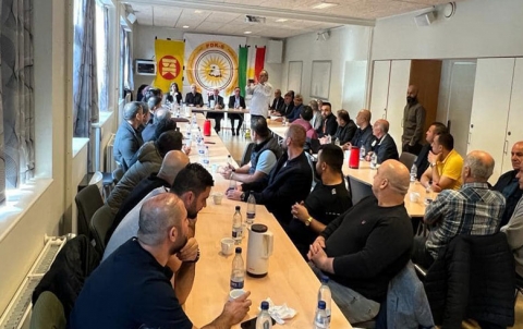 منظمة الدانمارك للحزب الديمقراطي الكوردستاني - سوريا تعقد اجتماعا تنظيميا