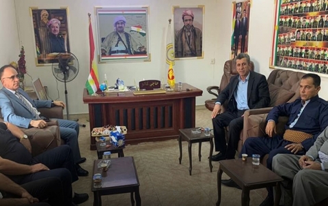 دوميز... PDK-S يستقبل وفداً من لجنة ناحية فايدة للحزب الديمقراطي الكوردستاني