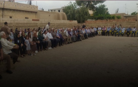 الحزب الديمقراطي الكوردستاني - سوريا يقيم أربعينية إبراهيم صارو عضو المجلس المنطقي للحزب