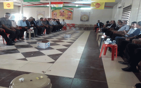 Domîz .. PDK-Sê pêşwazî li penaberan dike û pîrozbahiyan arasteyê hevdu dikin