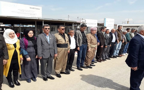 Rêxstina kampa Domîz ya PDK-S bîranîna Raperîna 12ê Adarê vejand