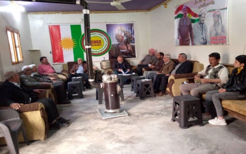 محليتا تل تمر وابو راسين للمجلس الوطني الكوردي في سوريا تعقدان اجتماعا 