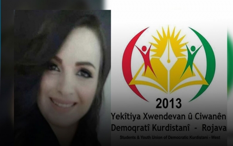 اتحاد الطلبة والشباب الديمقراطي الكوردستاني- روجآفا ينعى الدكتورة ميديا فرحو
