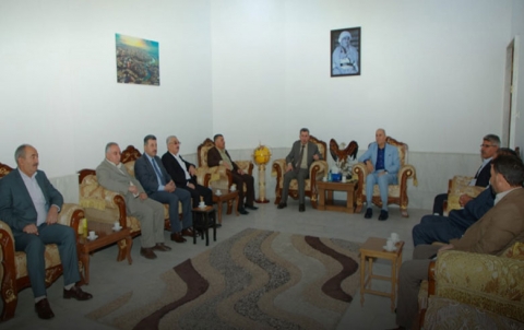 وفد من منظمة دهوك للكوردستاني - سوريا يزور مقر الفرع الثامن لـPDK