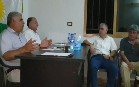 Qamişlo .. PDK-Sê civînek siyasî û rêxistinî li dar xist