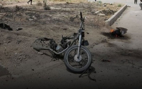 قتيل وجرحى في انفجار دراجة نارية شرقي مدينة الحسكة