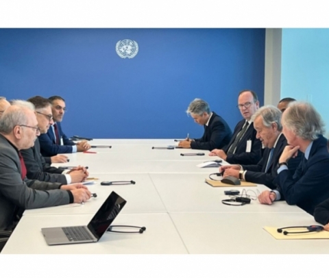 هيئة التفاوض السورية تلتقي مع الأمين العام للأمم المتحدة