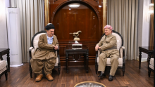  الرئيس بارزاني يستقبل رئيس الحزب الاشتراكي الديمقراطي الكوردستاني