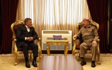  الرئيس بارزاني يستقبل عزت الشابندر وبحث مستجدات العراق ونتائج الانتخابات البرلمانية 