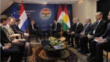 نيجيرفان بارزاني يجتمع مع رئيس الوزراء ووزير الدفاع الهولنديين