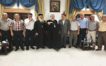 وفـد من المجلس الوطني الكوردي يزور مطــرانية السريان الأرثوذوكس في قامشلو