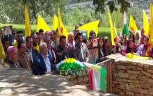 منظمة  لالش للحزب الديمقراطي الكوردستاني - سوريا  PDK-S تزور مزار الخالدين في بارزان