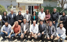 وفد من شبكة أوفياء نهج البارزاني يزور مكتب الحزب الديمقراطي الكوردستاني - سوريا في دوميز 