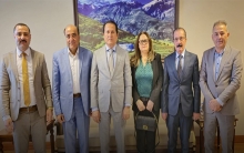 وفد من ممثلية إقليم كوردستان لـ ENKS يلتقي مع الدكتور حميد دربندي