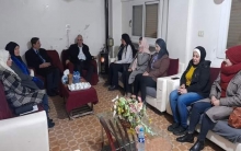 وفد من المجلس الوطني يزور مكتب المرأة  في مدينة قامشلو